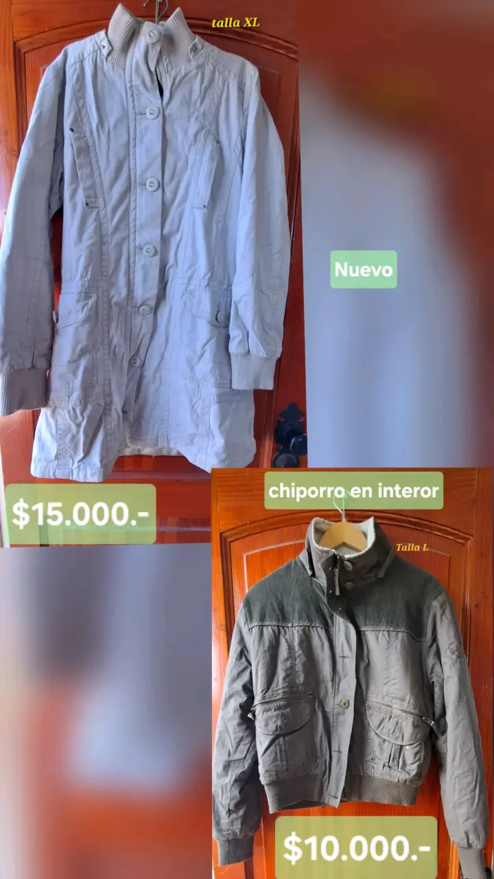 Chaquetas de cuero legítimo y vestuario invierno - 6