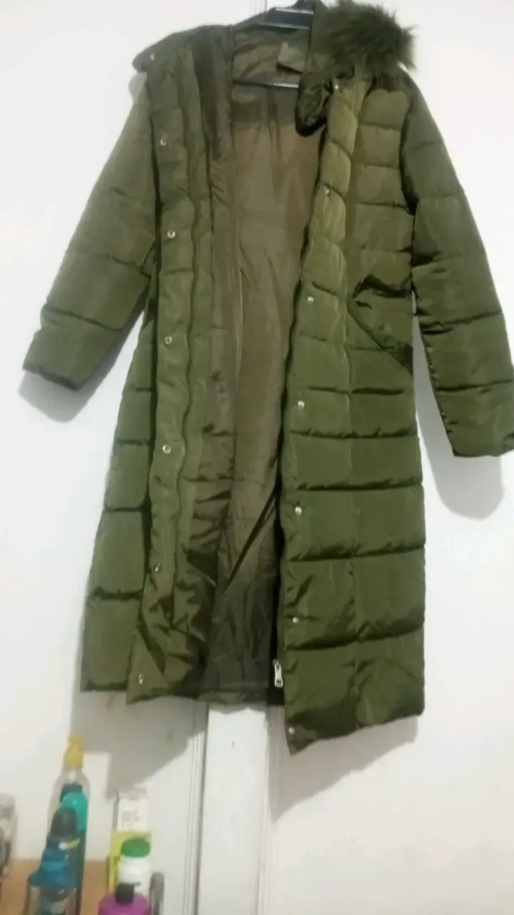 Parca color verde