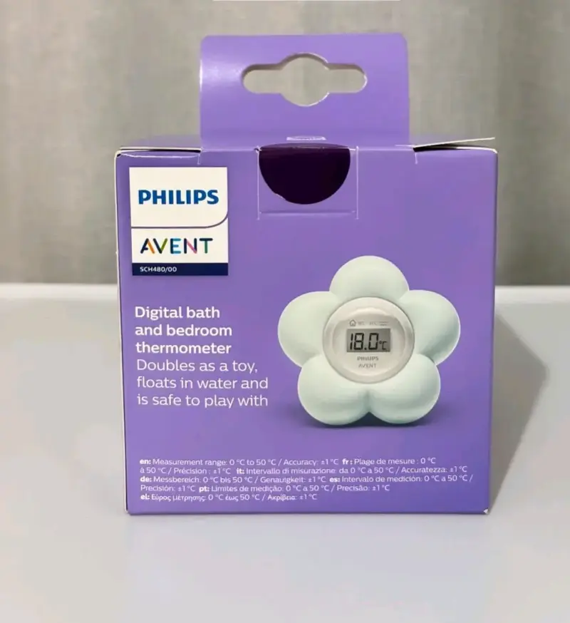 Termómetro digital Philips Avent para baño y dormitorio