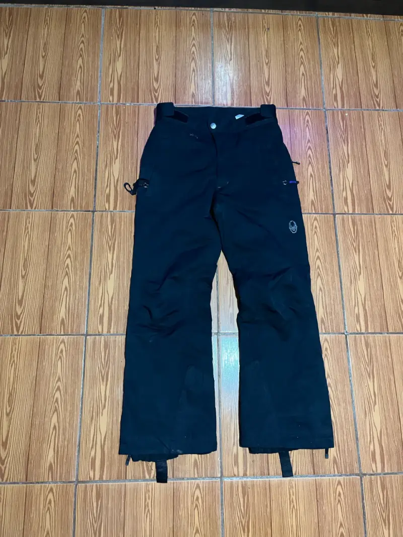 Pantalones de esquí negros impermeables - 1