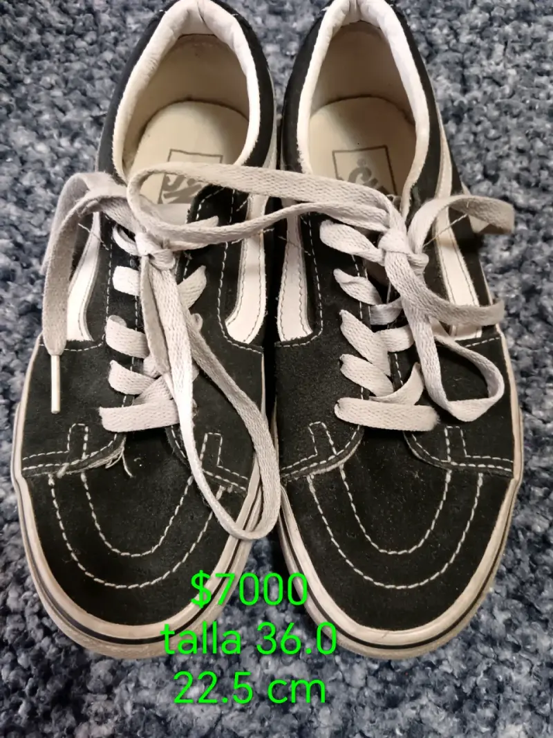 Zapatos escolares negros talla 34 - 2