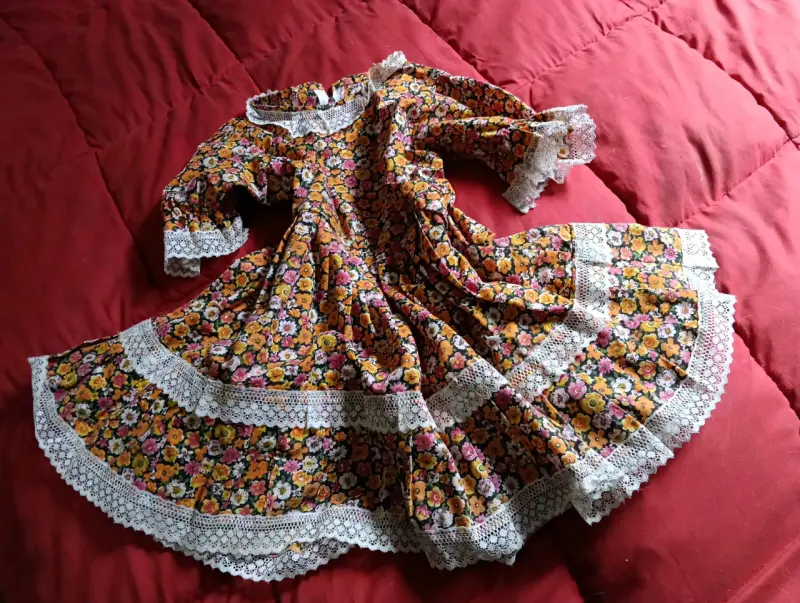 Vestido de huasa niña