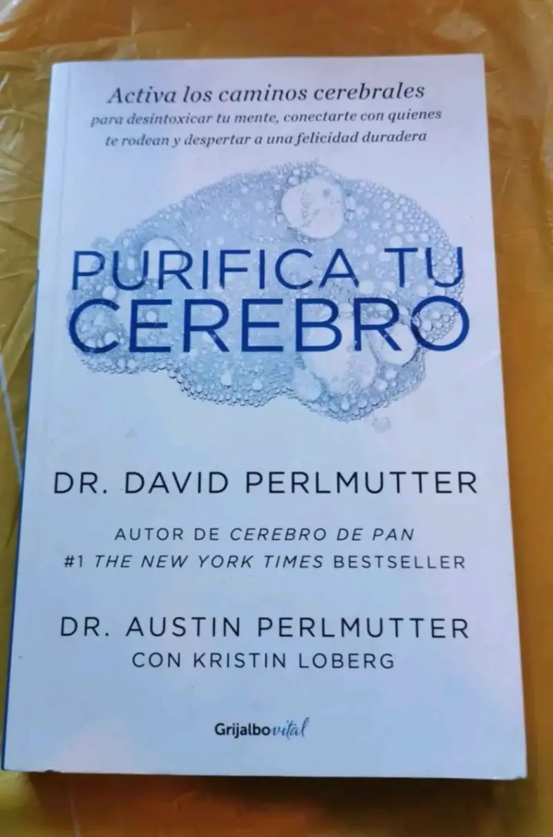 Libro 'Purifica tu Cerebro' de David Perlmutter