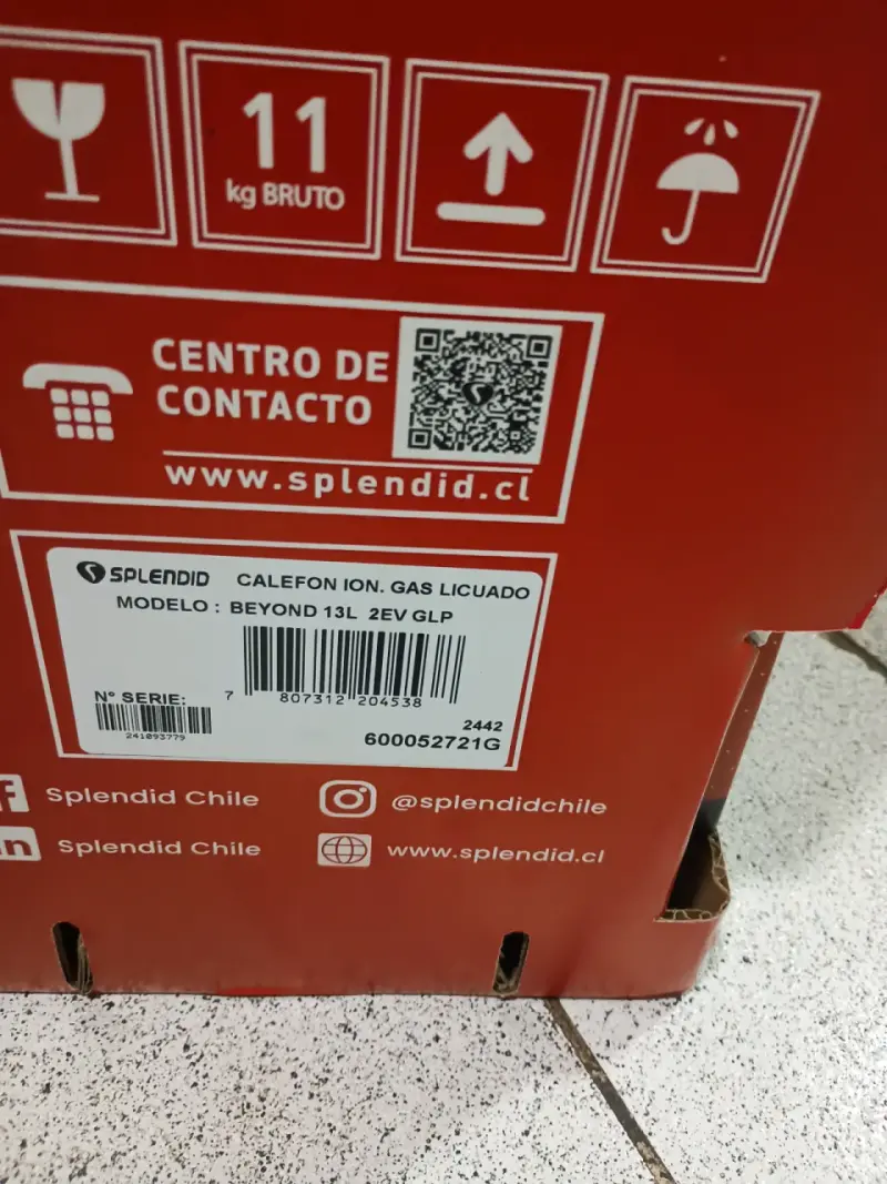 Calefactor a gas Splendid B 11BS - 2
