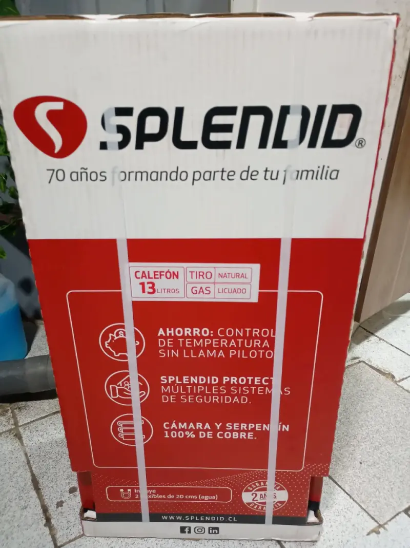 Calefactor a gas Splendid B 11BS - 3