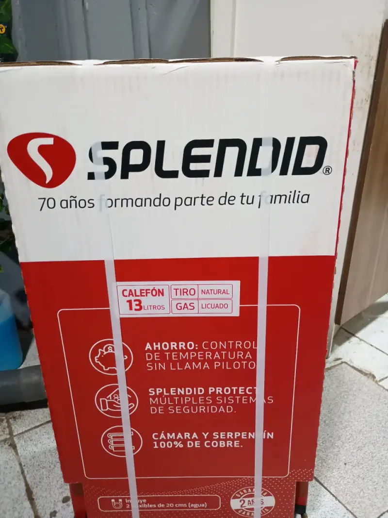 Calefactor a gas Splendid B 11BS - 4