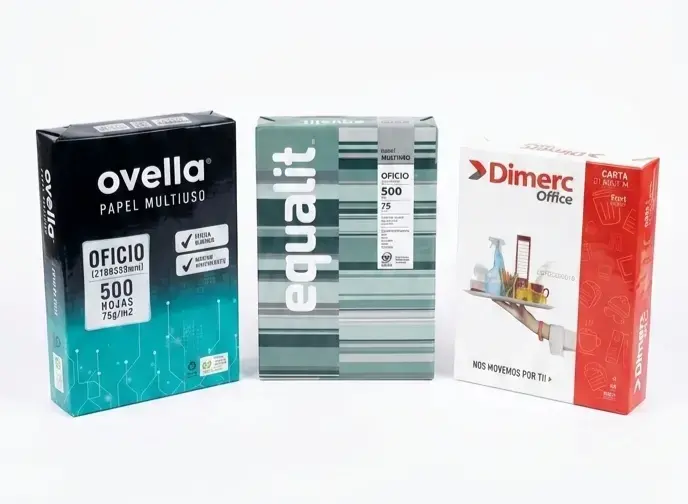 Pack de papel multiuso oficio 500 hojas