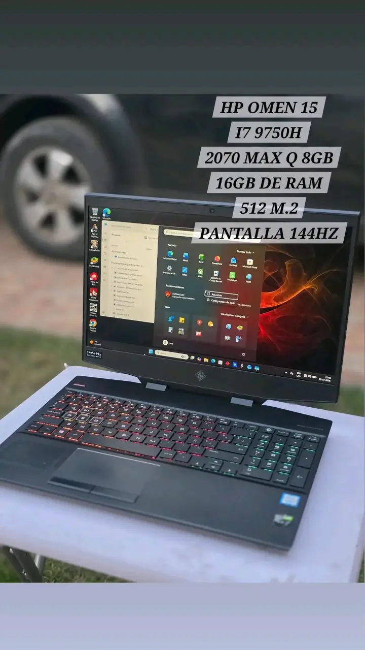 Laptop HP Omen 15 i7 16GB RAM 512GB SSD