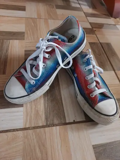 Zapatillas deportivas multicolor estilo casual - miniatura 1