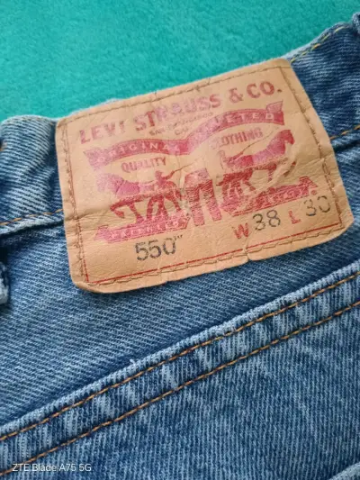 Jeans Levi's 550 azul clásico - miniatura 1