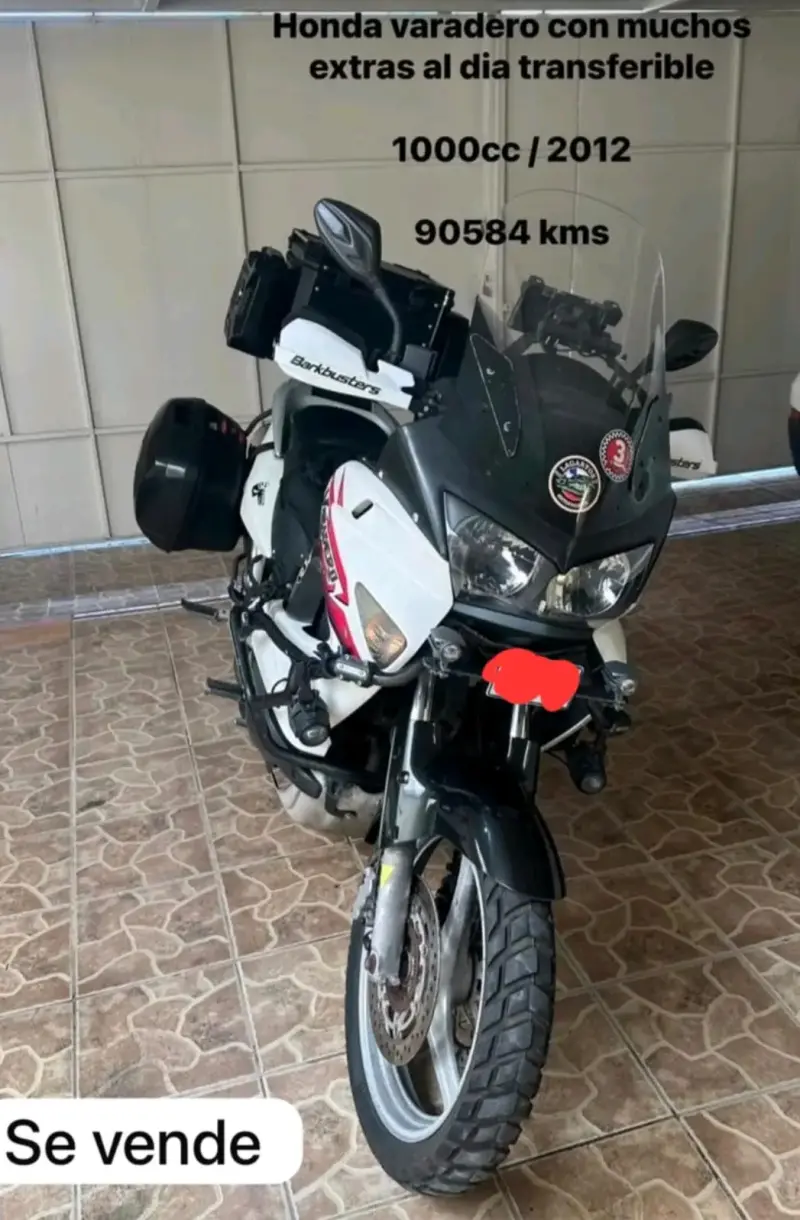 Honda Varadero 1000cc 2012 con extras - 1
