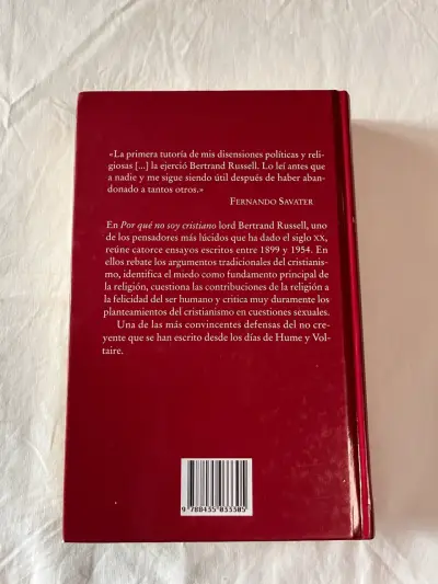 Libro 'Por qué no soy cristiano' Bertrand Russel - miniatura 2