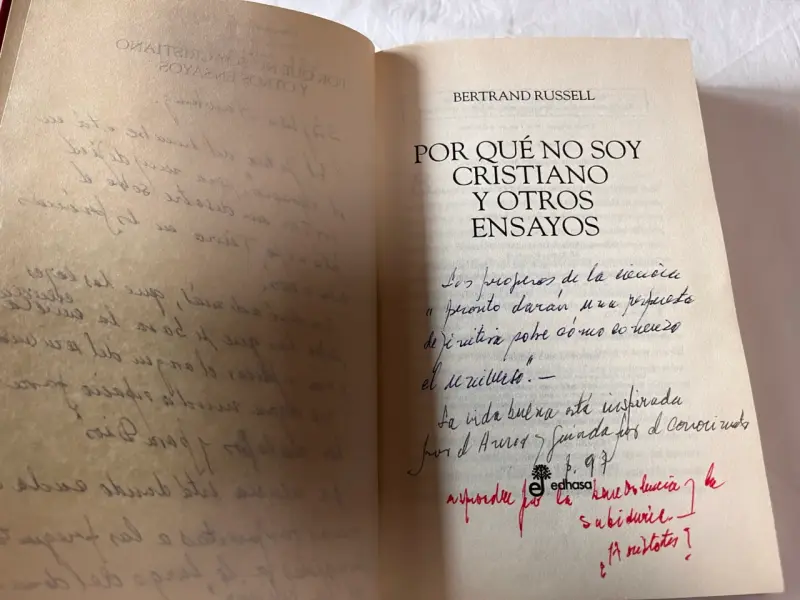 Libro 'Por qué no soy cristiano' Bertrand Russel - 4