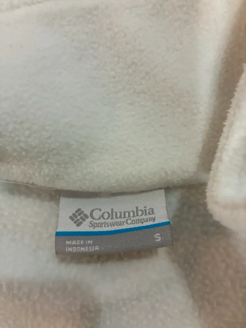 Chaqueta polar blanca Columbia para mujer - 2