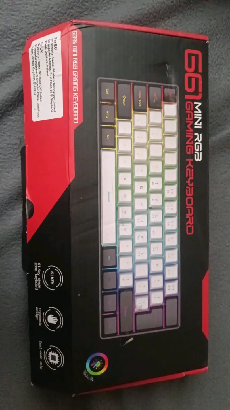 Teclado mecánico RGB compacto retroiluminado - 3