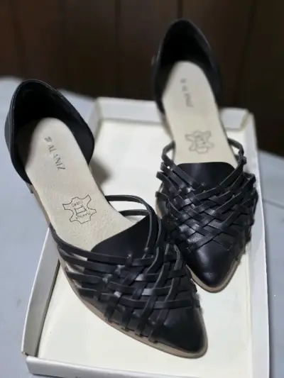Zapatos planos Alaniz plantilla de cuero - miniatura 1