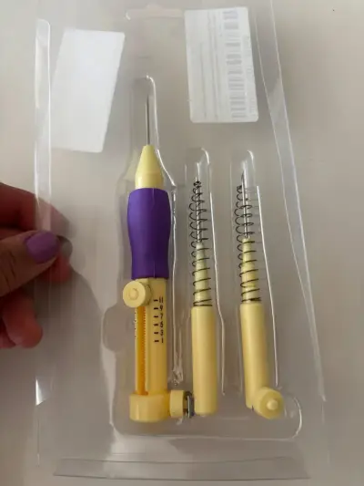 Set de agujas para bordado punch needle - miniatura 4