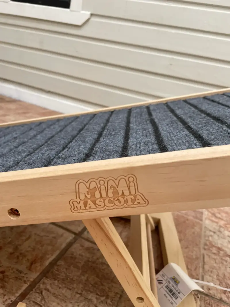 Rampa ajustable para perros de madera - 3