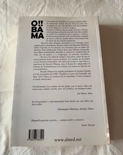 Libro 'Los sueños de mi padre' de Barack Obama - miniatura 2