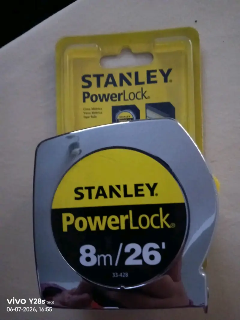 Cinta métrica Stanley PowerLock 8m