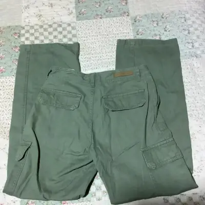 Jeans cargo verde oliva Index talla 36 - miniatura 2
