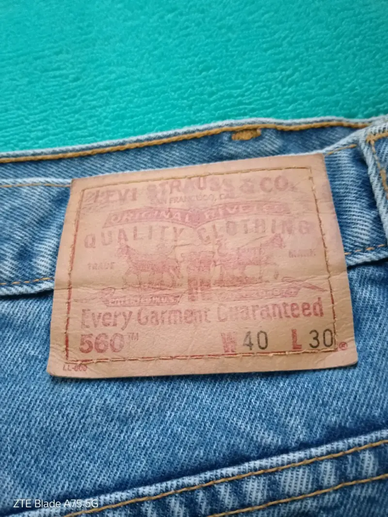Jeans Levi's 560 azul - 3