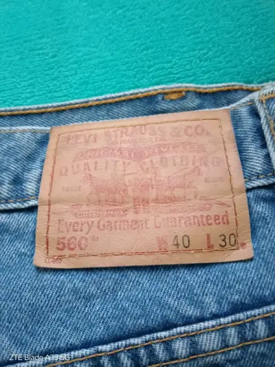 Jeans Levi's 560 azul - miniatura 3