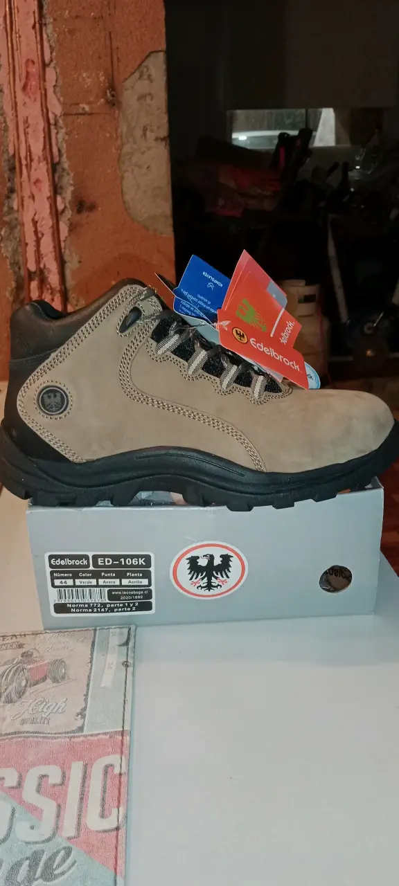Botas de seguridad Edelbrock ED-106K talla 44
