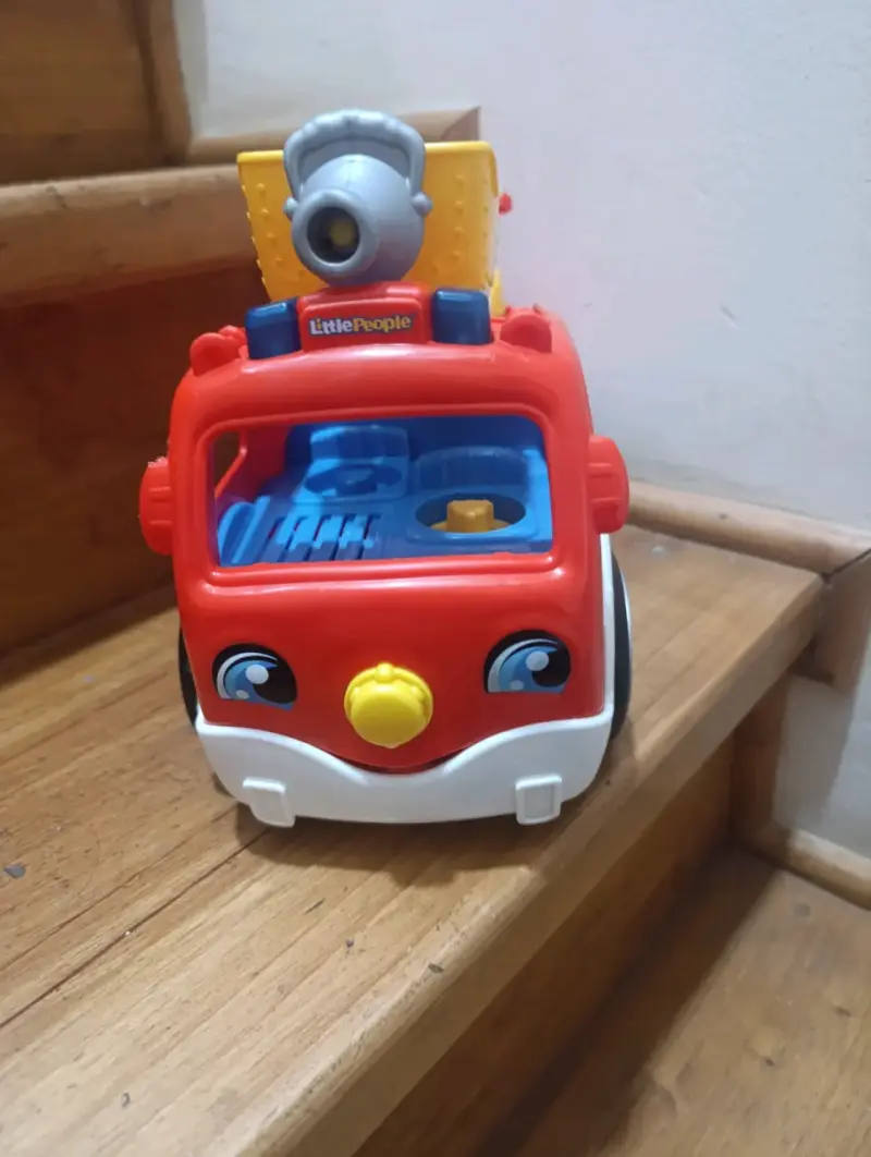 Camión de bomberos Little People juguete infantil - 1