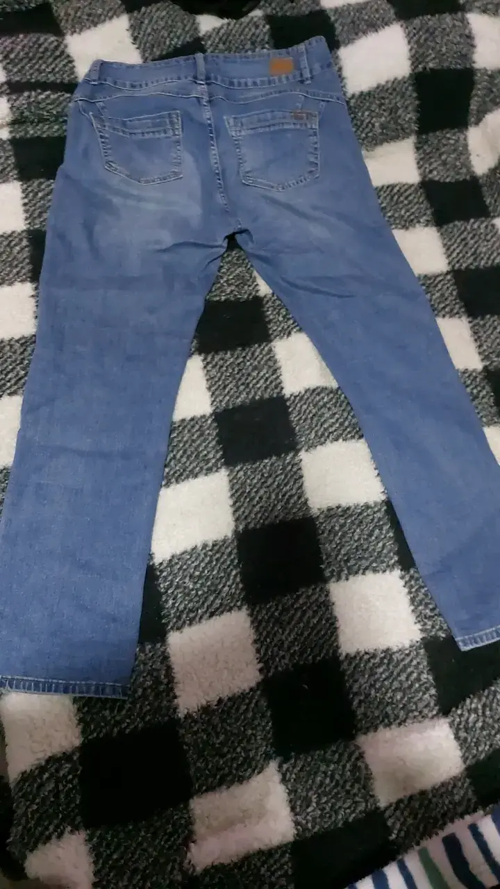 Jeans de mezclilla desgastados para hombre - 3