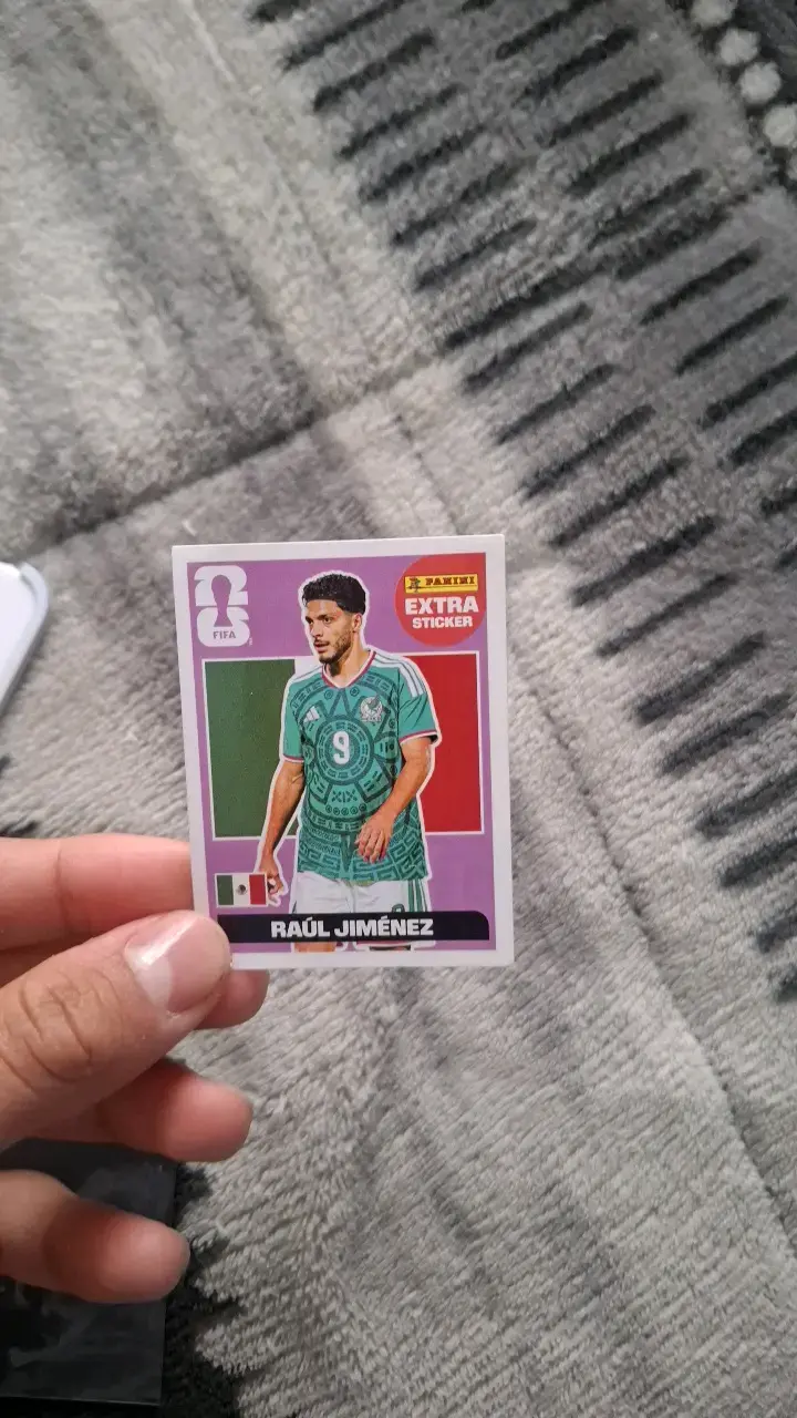 Lámina Panini Raúl Jiménez FIFA Extra - 2