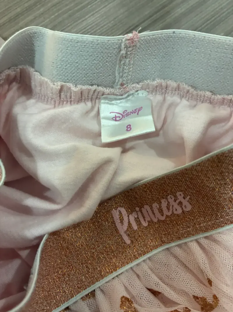 Falda de tul para niña con diseño de corazones - 2