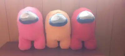 Peluches de personajes Among Us - miniatura 1
