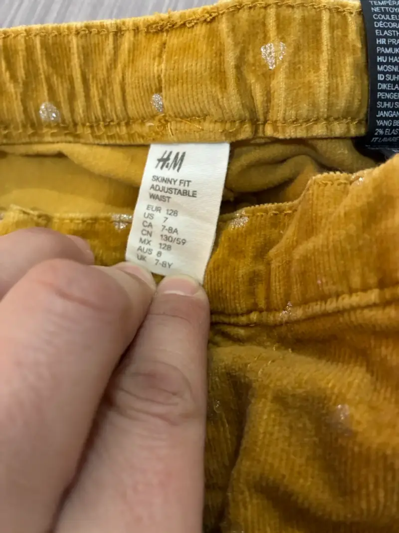 Pantalones de cotele mostaza - 2