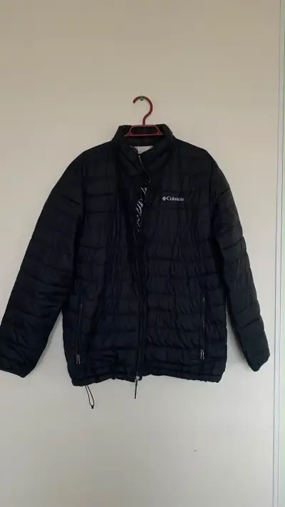 Chaqueta Columbia negra acolchada para hombre - miniatura 3