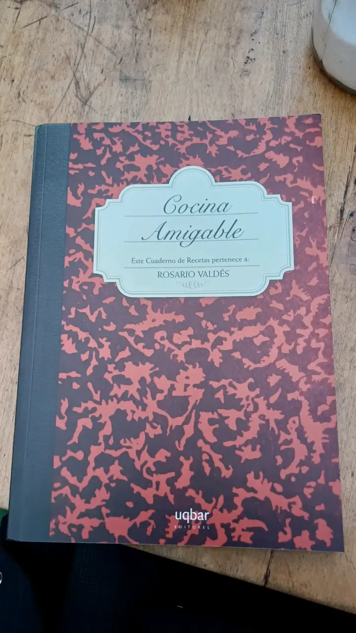 Libro Cocina Amigable. Rosario Valdés - 1