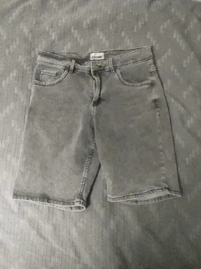 Short de jeans gris marca Americanino - miniatura 1