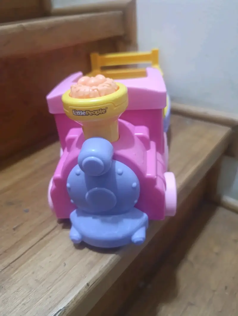 Camión de juguete tren multicolor para niños - 5