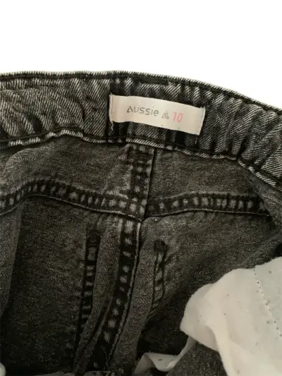 Pack de2 jeans baggy 10 años cintura ajustable - miniatura 4