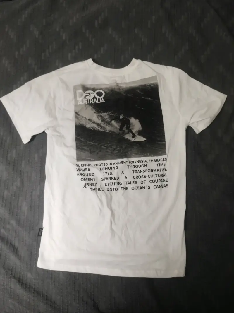 Polera blanca doo austarlia - 2
