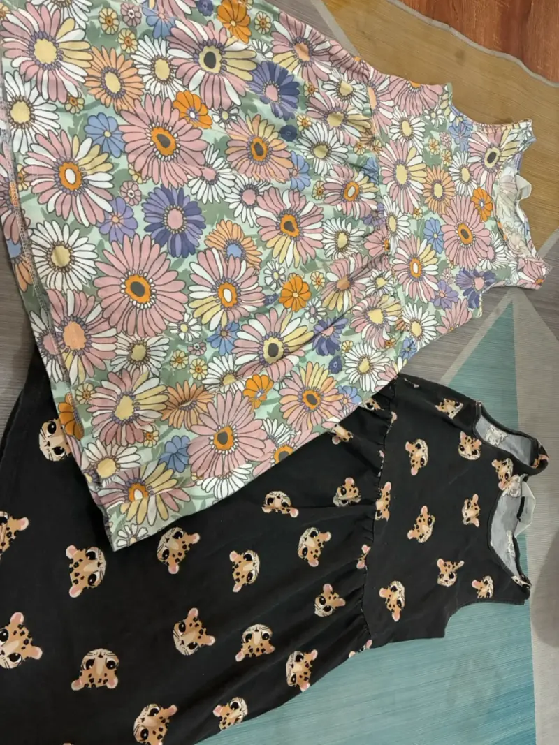 Vestidos infantiles estampados - 1