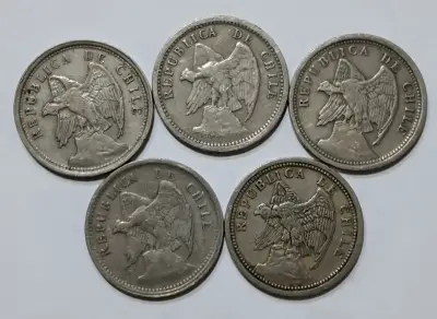 Colección  monedas antiguas 20 centavos 1920-1941 - miniatura 4