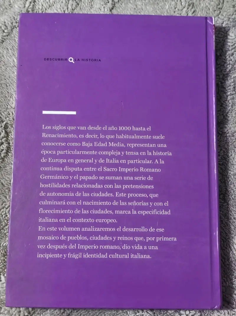 Libro 'Italia en la Baja Edad Media' - 2