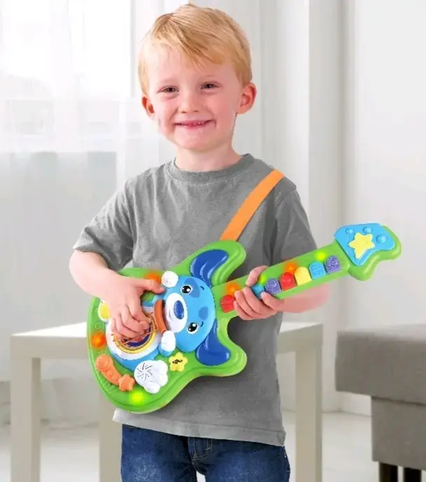 Guitarra de juguete interactiva para niños - 1
