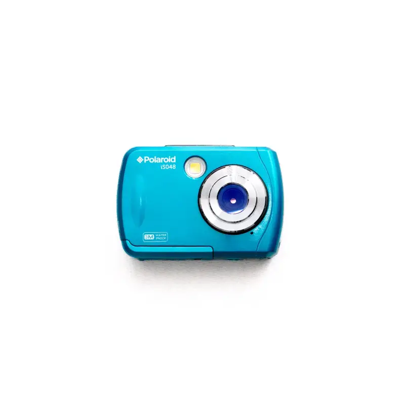 Cámara digital Polaroid iS048 azul con accesorios - 2
