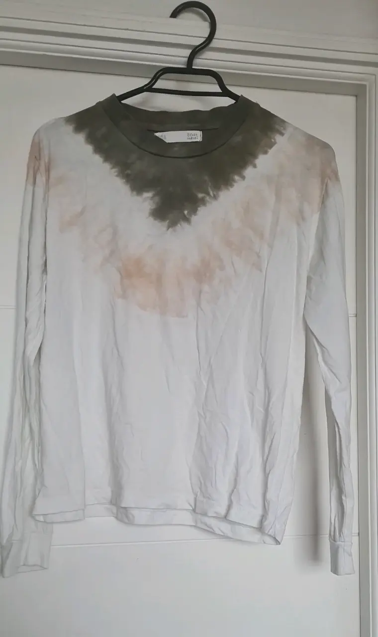 Polera manga larga tie-dye unisex - 1