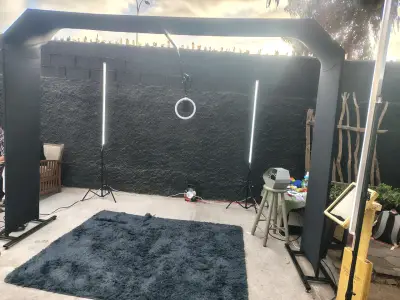 Cabina de fotos 360 con iluminación LED - miniatura 1