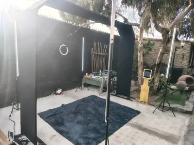 Cabina de fotos 360 con iluminación LED - miniatura 2