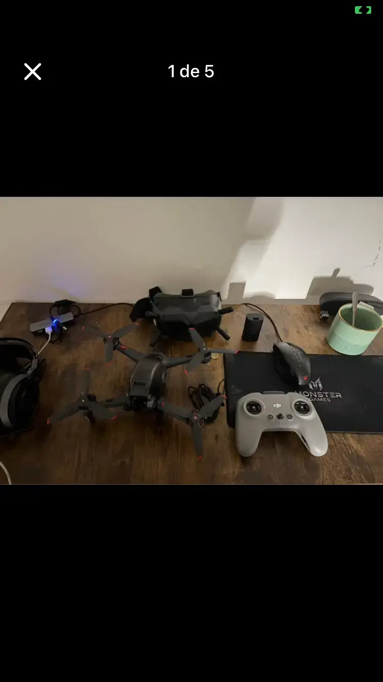 Drone DJI FPV con gafas y accesorios - 3