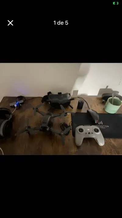 Drone DJI FPV con gafas y accesorios - miniatura 3